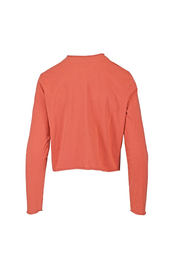 Frank & Eileen Jackie Clay Cotton T-Shirt Cardigan - view 2