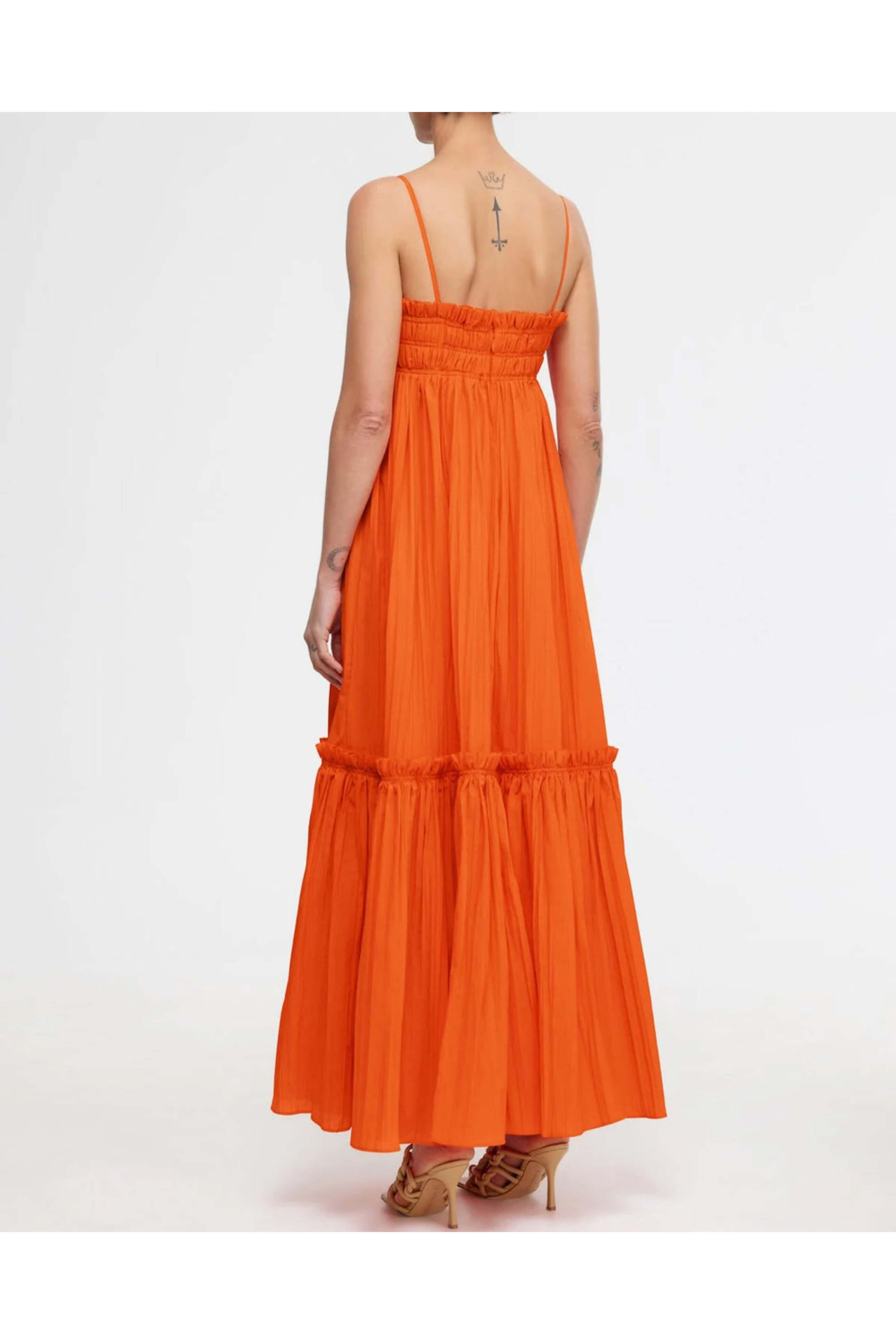 open lace back dress Acler Glatton Maxi Dress – TrenLend main image 1