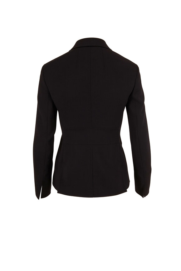 Akris Savino Black Double-Faced Wool Jacket - view 2