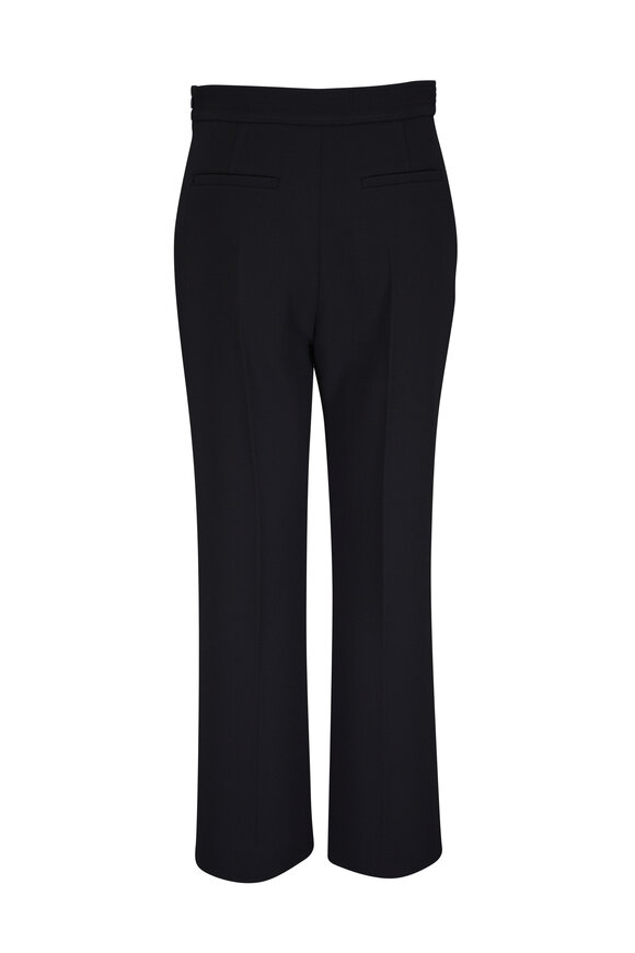 Valentino Black V-Logo Wool Pant - view 3