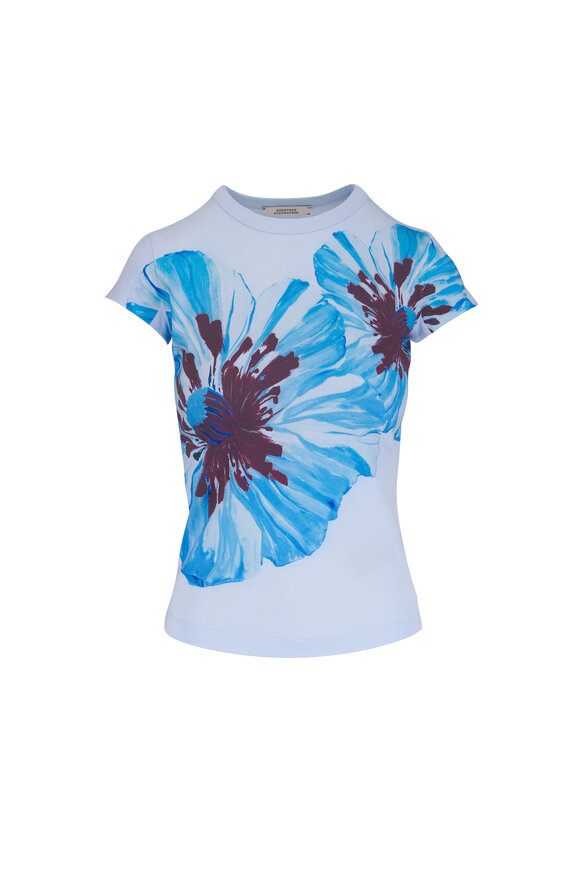 Dorothee Schumacher All Time Favorites Blue Flower T-Shirt - view 1