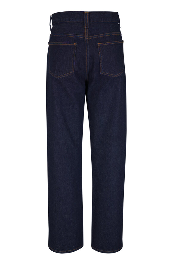 Khaite Bonnie Benson Rigid Indigo Jean - view 4