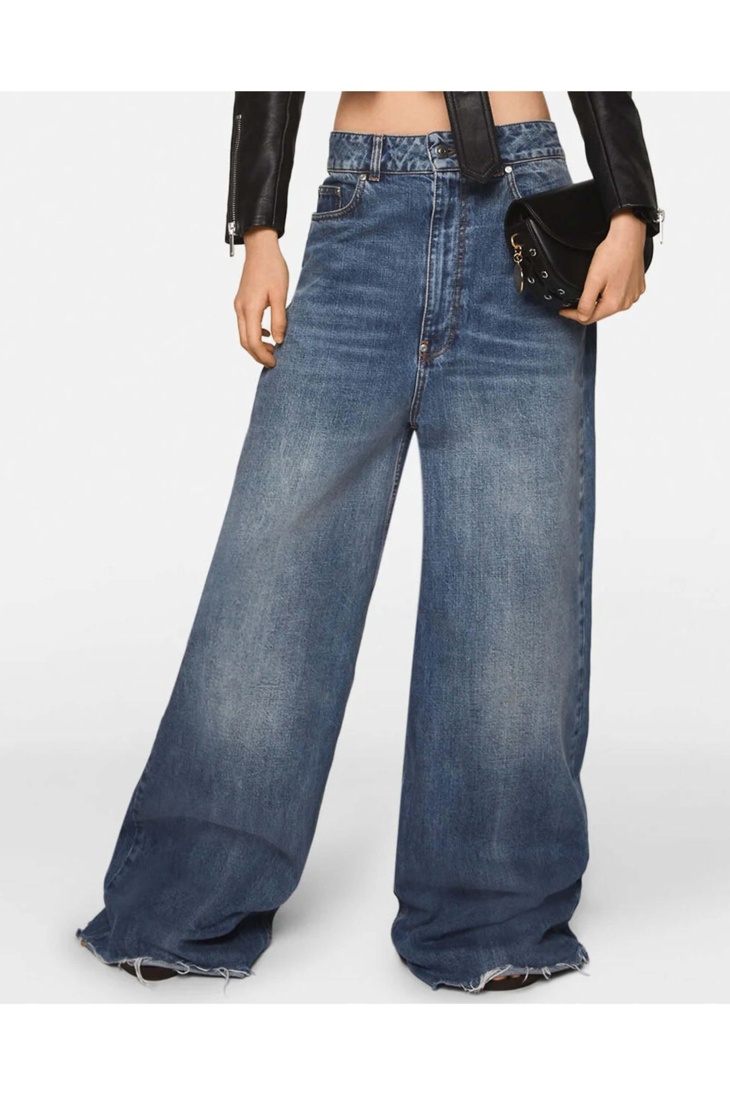 Stella McCartney - Wide Leg Jean in Vintage Blue