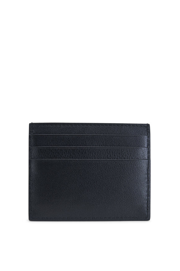 Prada - Black Leather Card Case