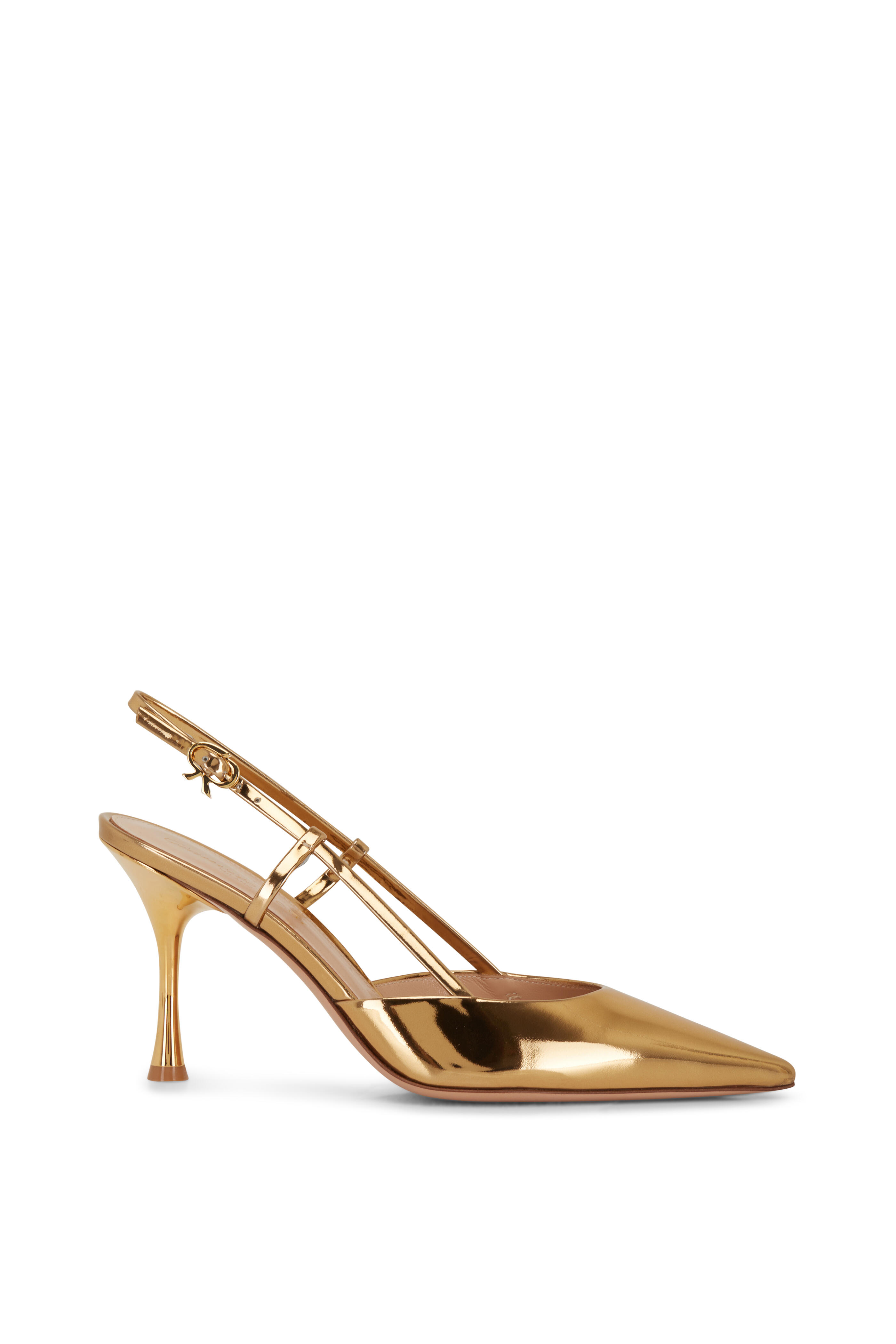 Gianvito Rossi - Ascent Metal Mekong Metallic Slingback, 85mm