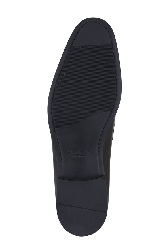 To Boot New York Jagger Black Leather Penny Loafer - view 4