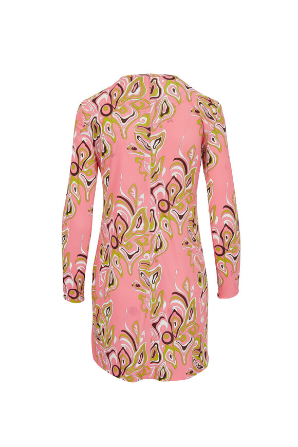 Pucci - Pink Printed Mini Dress