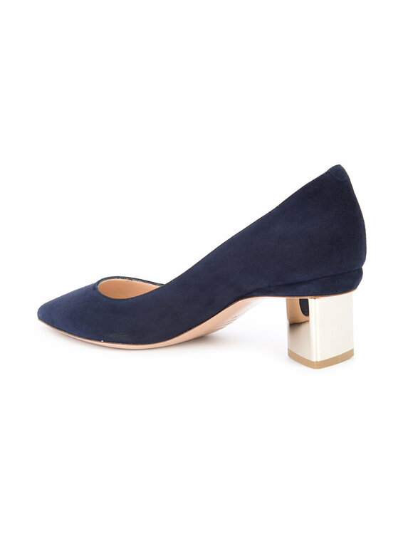 Nicholas Kirkwood Prism Dark Navy Suede Pump, 55mm - view 5