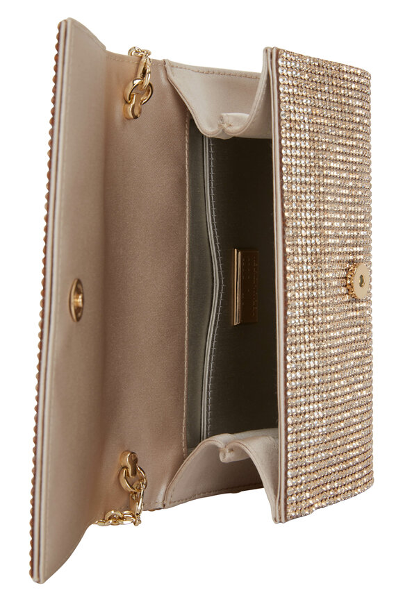 Judith Leiber Couture - Fizzy X Champagne Prosecco Bead Chain Clutch