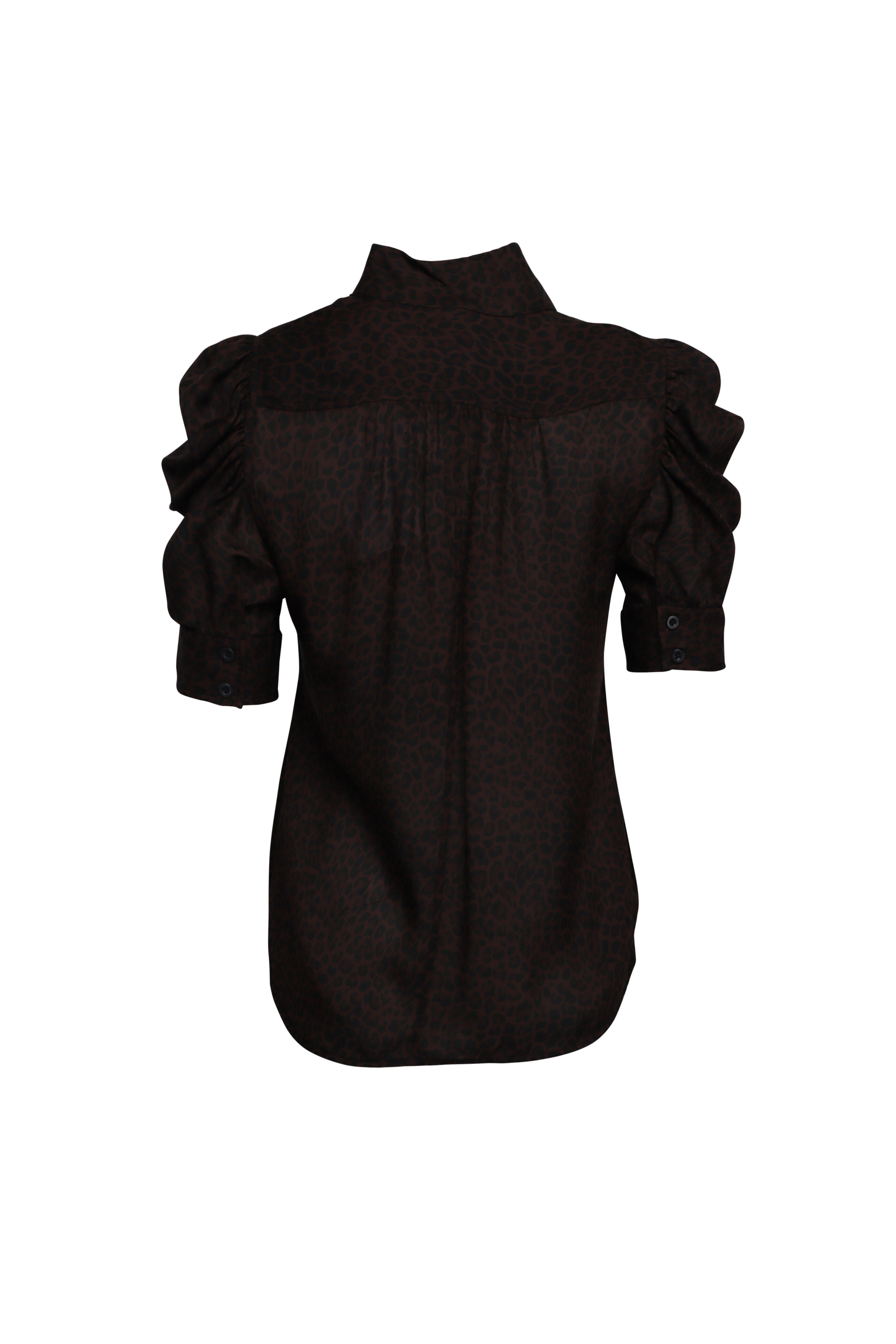 Frame - Gillian Leopard Top