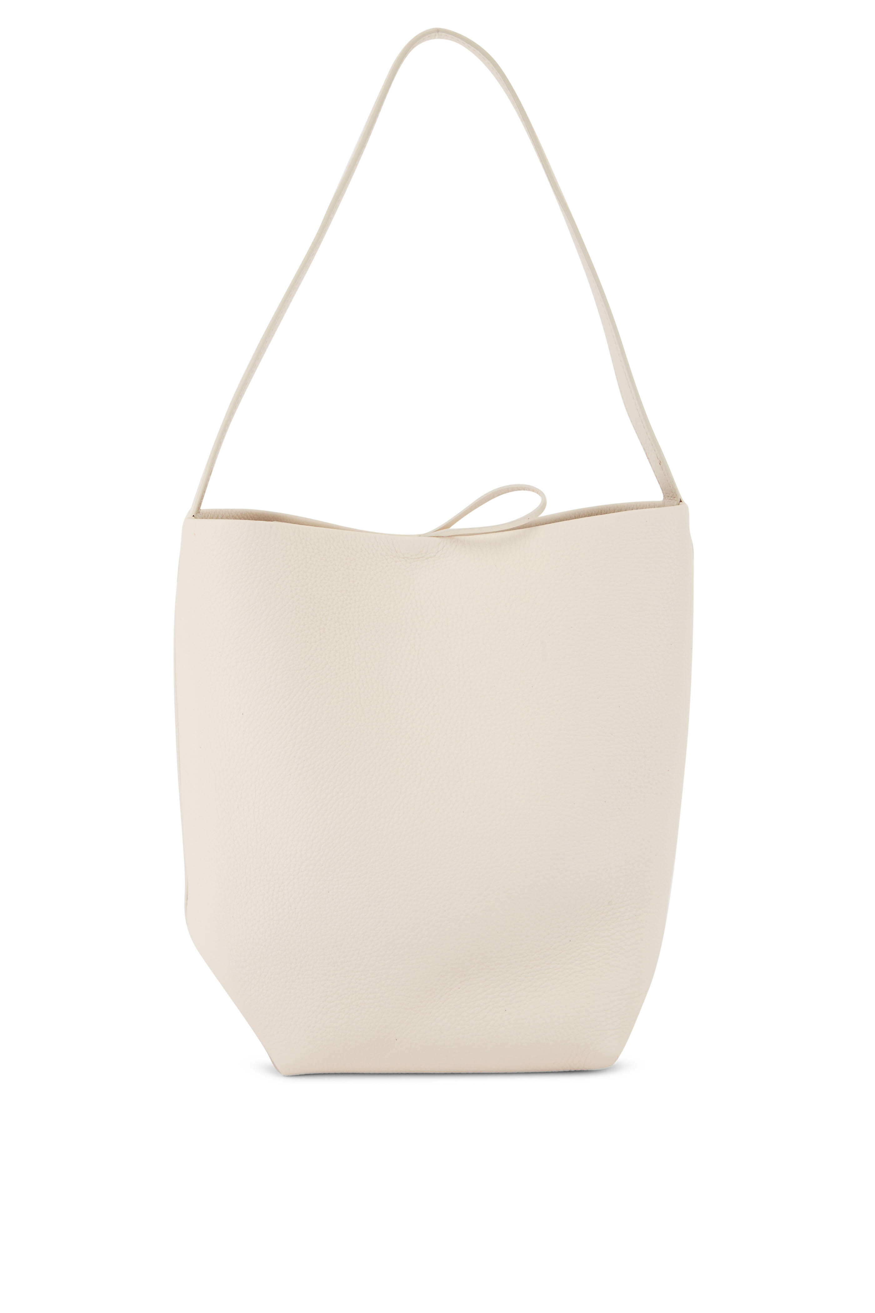 N/S Park textured-leather tote