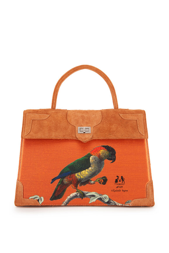 Marquise Paris - Orange Parrot Top Handle Bag