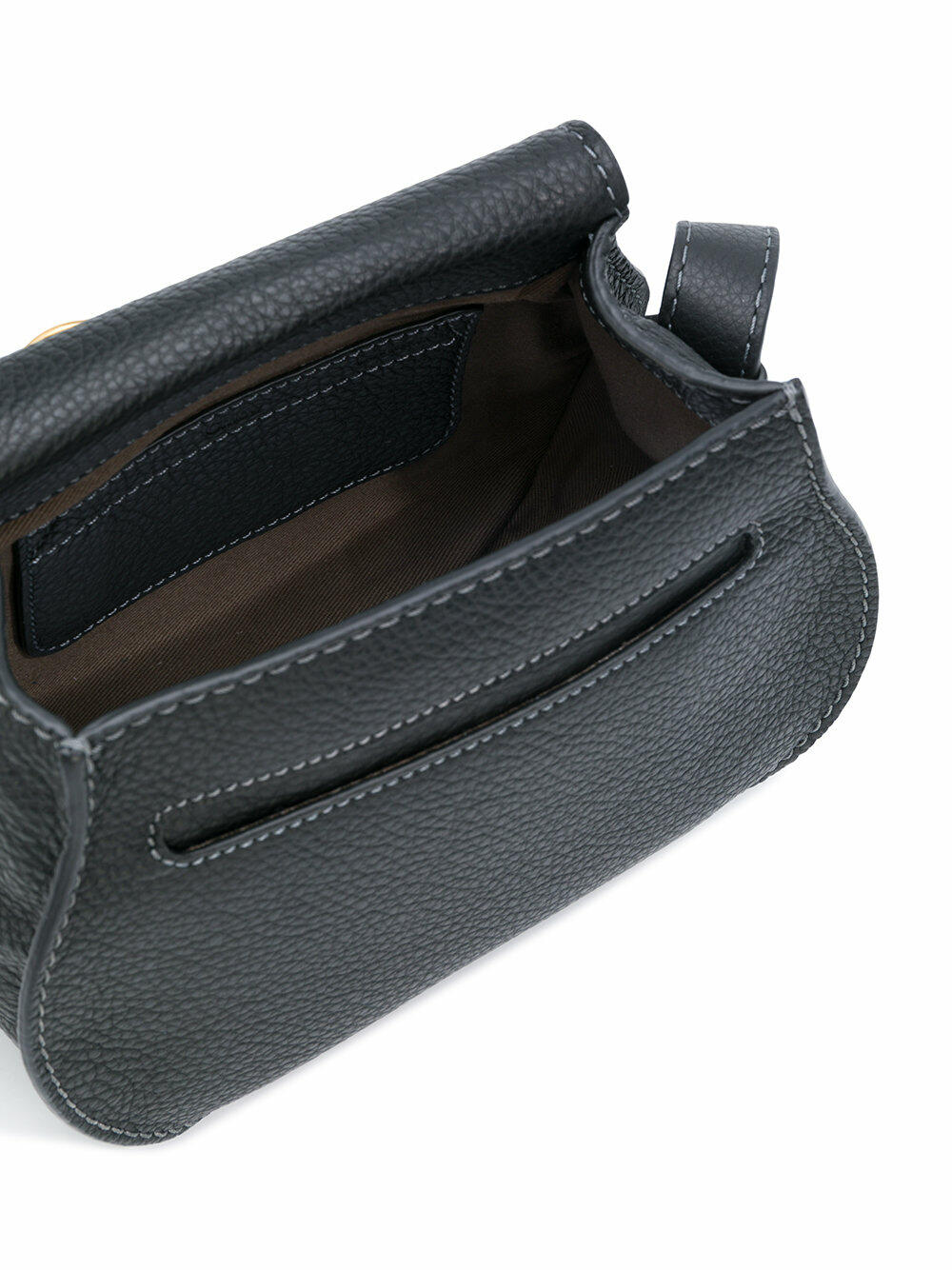 Chloé - Marcie Black Leather Mini Crossbody