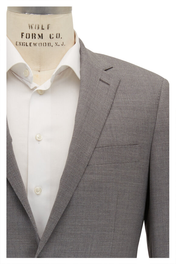 Atelier Munro - Grey Stretch Wool & Silk Suit 