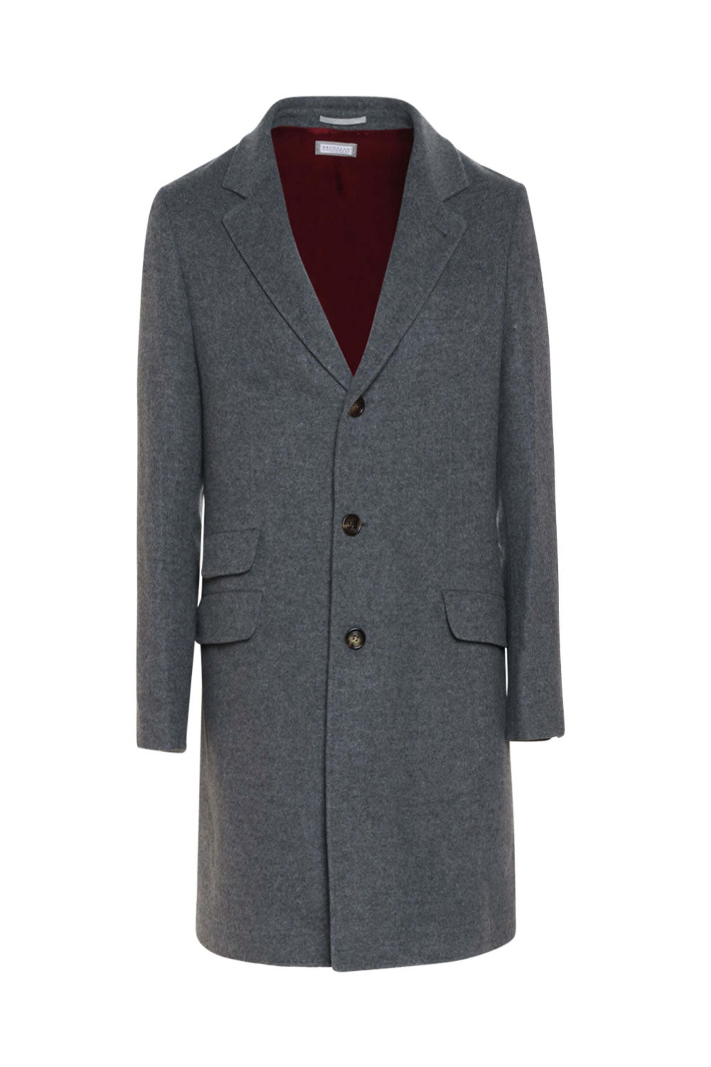 BRUNELLO CUCINELLI グレーコート Mサイズ Brunello Cucinelli - Grey Water Resistant Cashmere Car Coat