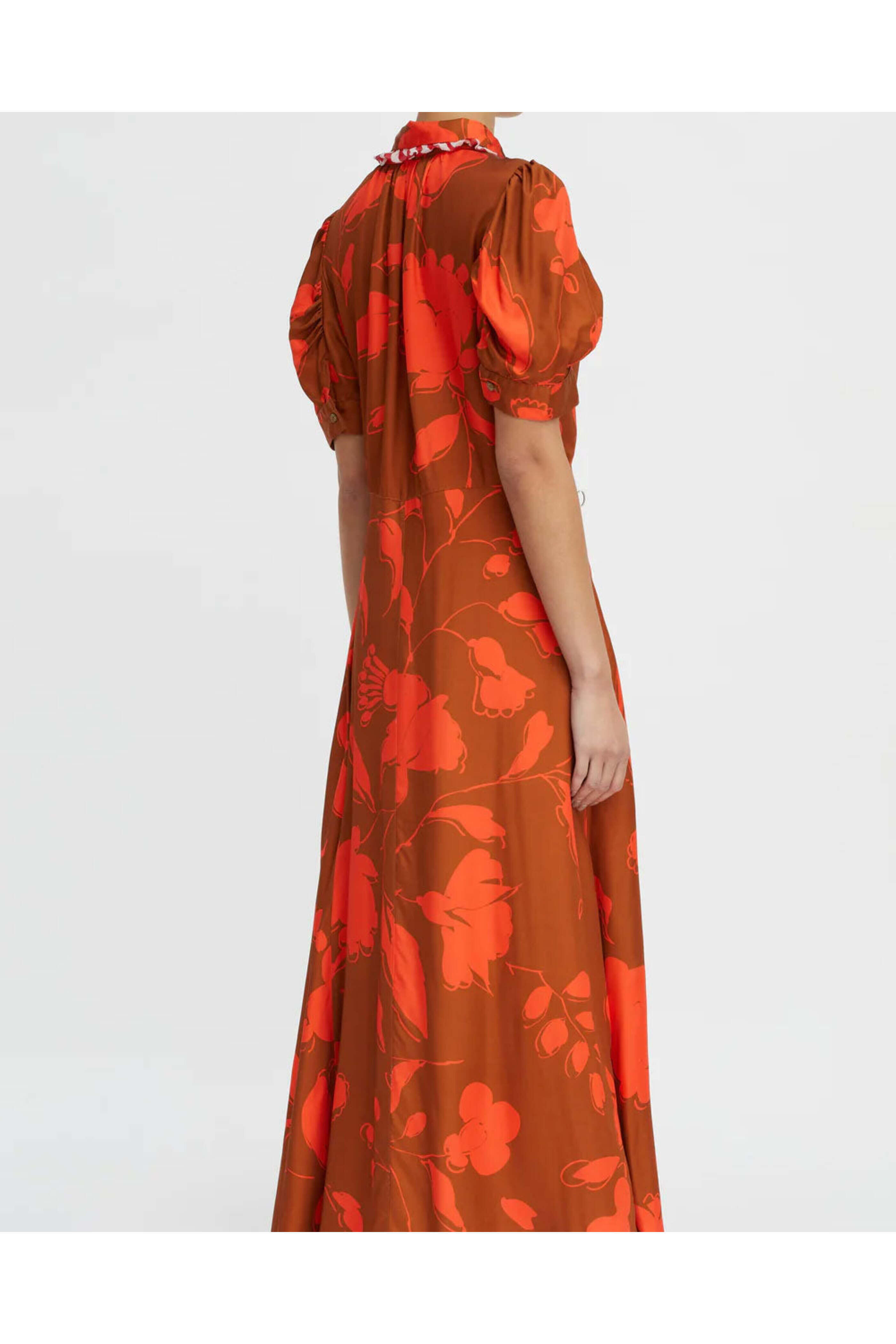 Lee Mathews - Toffee Carmen Dress