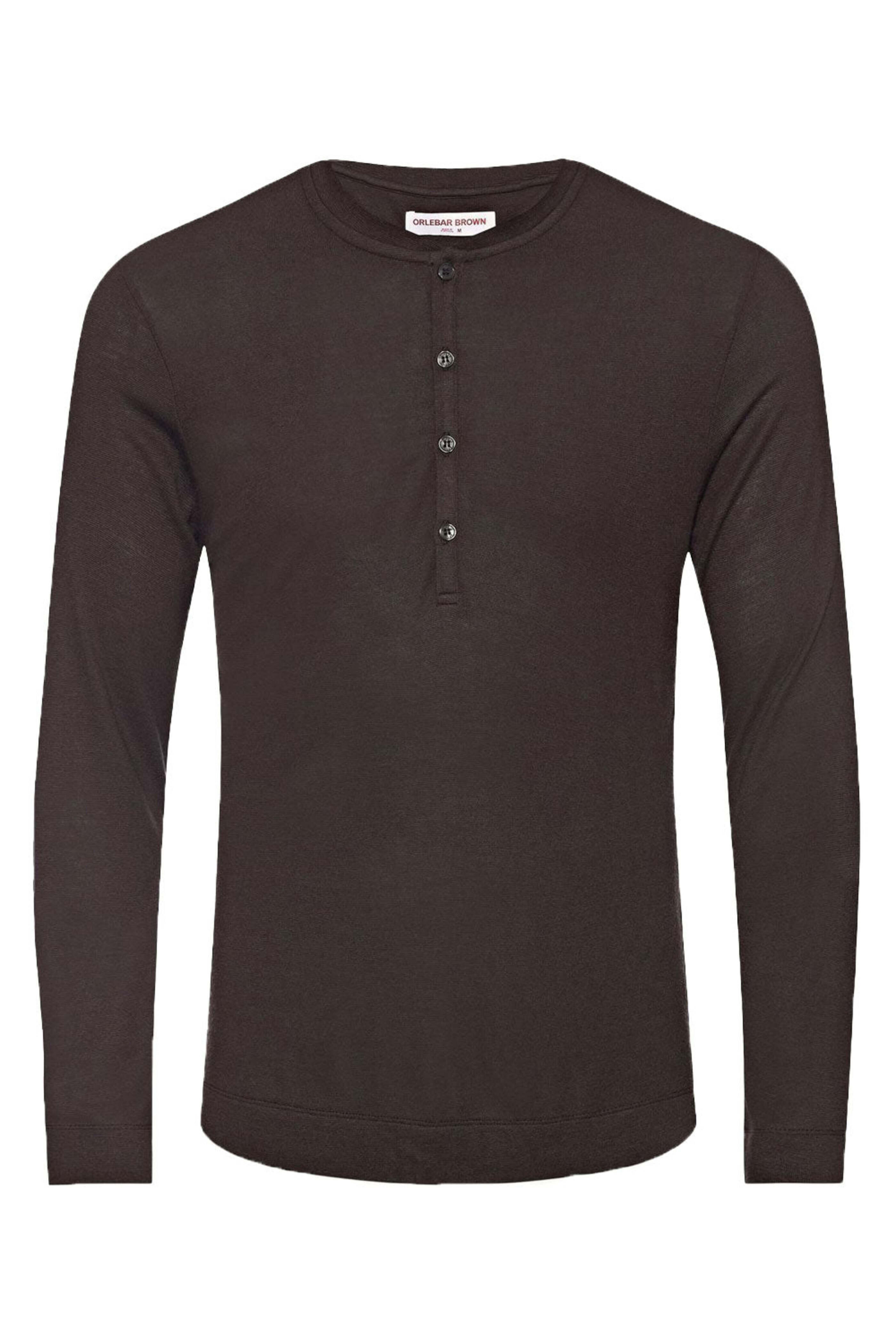 Orlebar Brown - Truffle Harrison Cashmere Henley