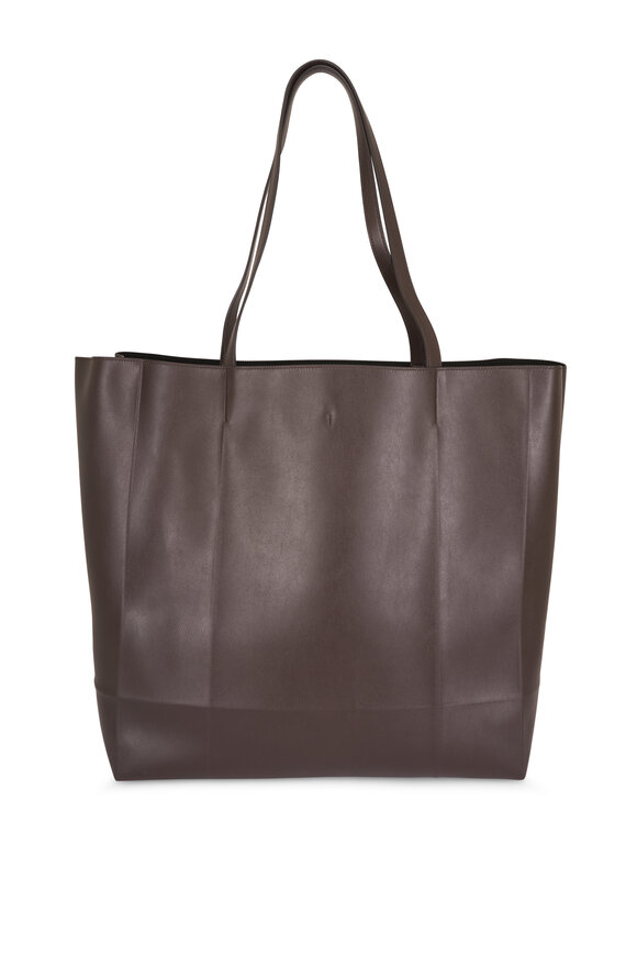 Totême Roam Brown Leather Tote - view 4