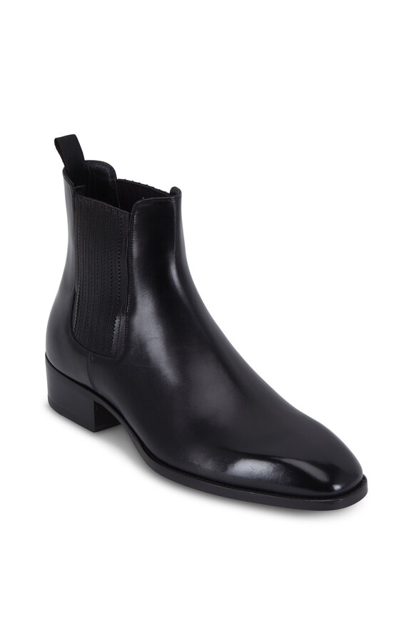 Tom Ford - Black Leather Chelsea  Boot