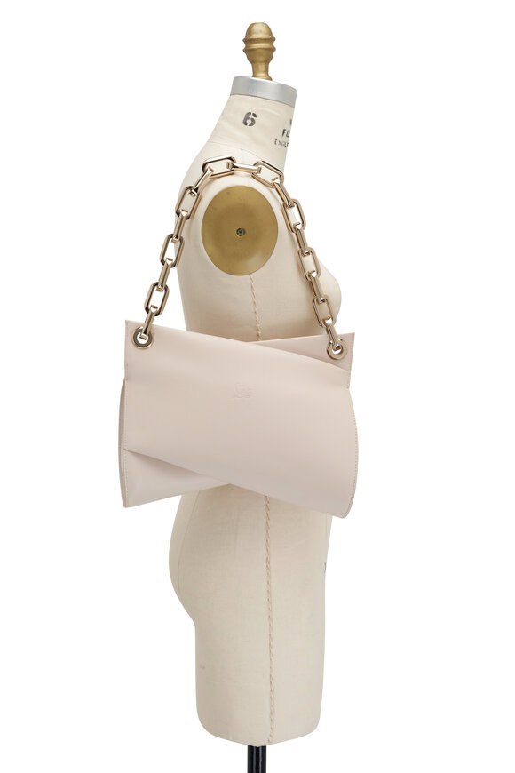 Christian Louboutin - Loubitwist Leche Chain Leather Shoulder Bag 