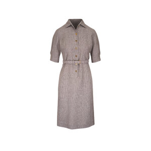 ワンピース LORO PIANA CARMEN DRESS WITH BELT Loro Piana Caren Belted Silk Midi Dress | Neiman Marcus