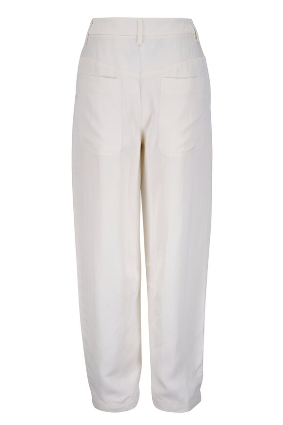 TWP Jett Bone Coated Linen Pant - view 3