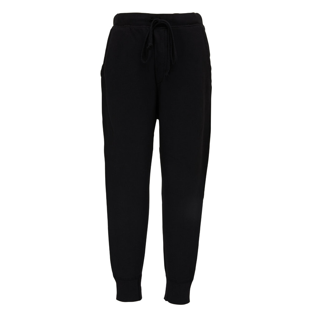 Nili Lotan - Nolan Black Drawstring Jogger