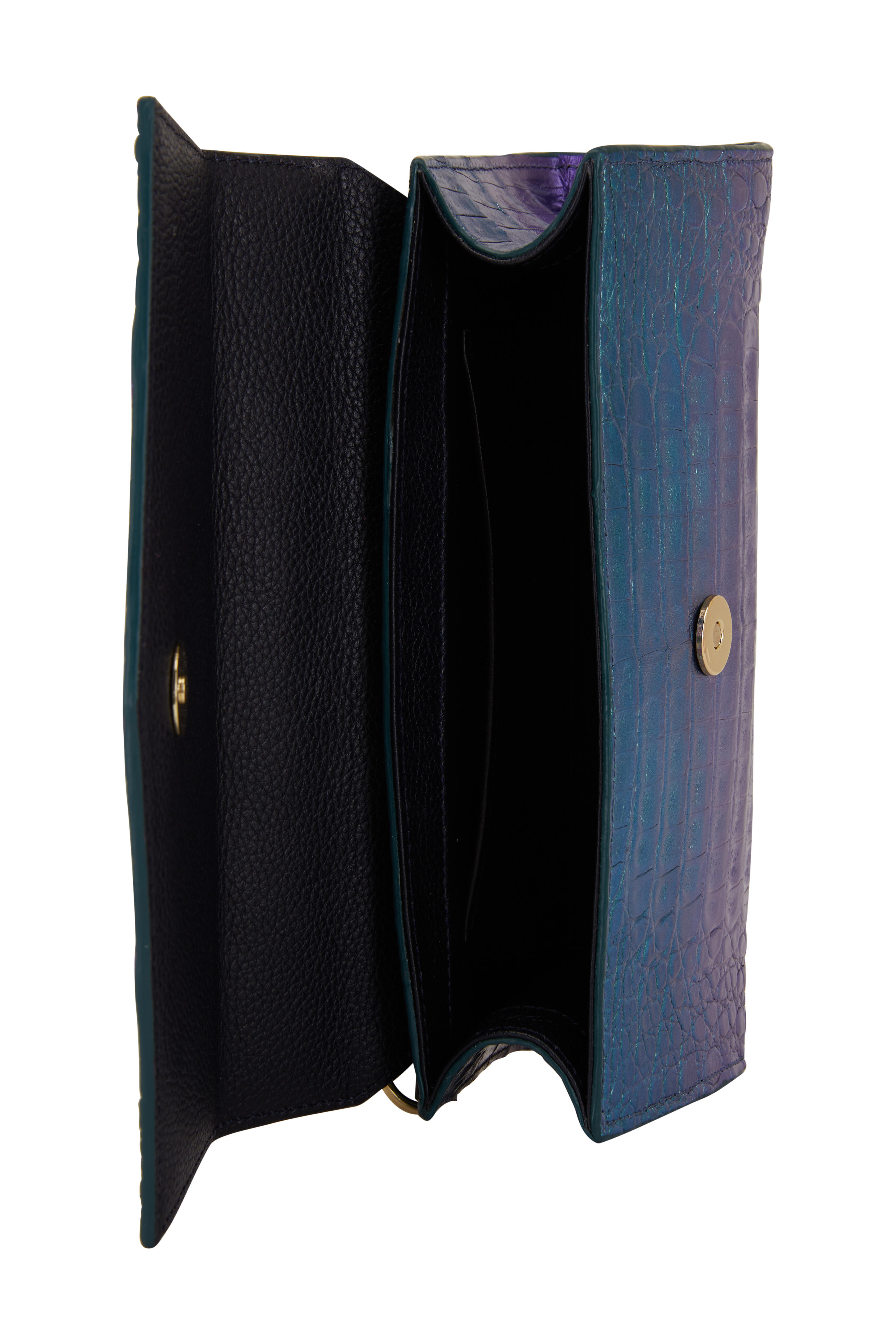 Maria Oliver - Alice Blue Holographic Crossbody Bag