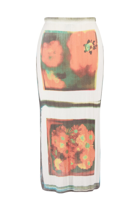 Staud Noemi Knit Superbloom Midi Skirt - view 2
