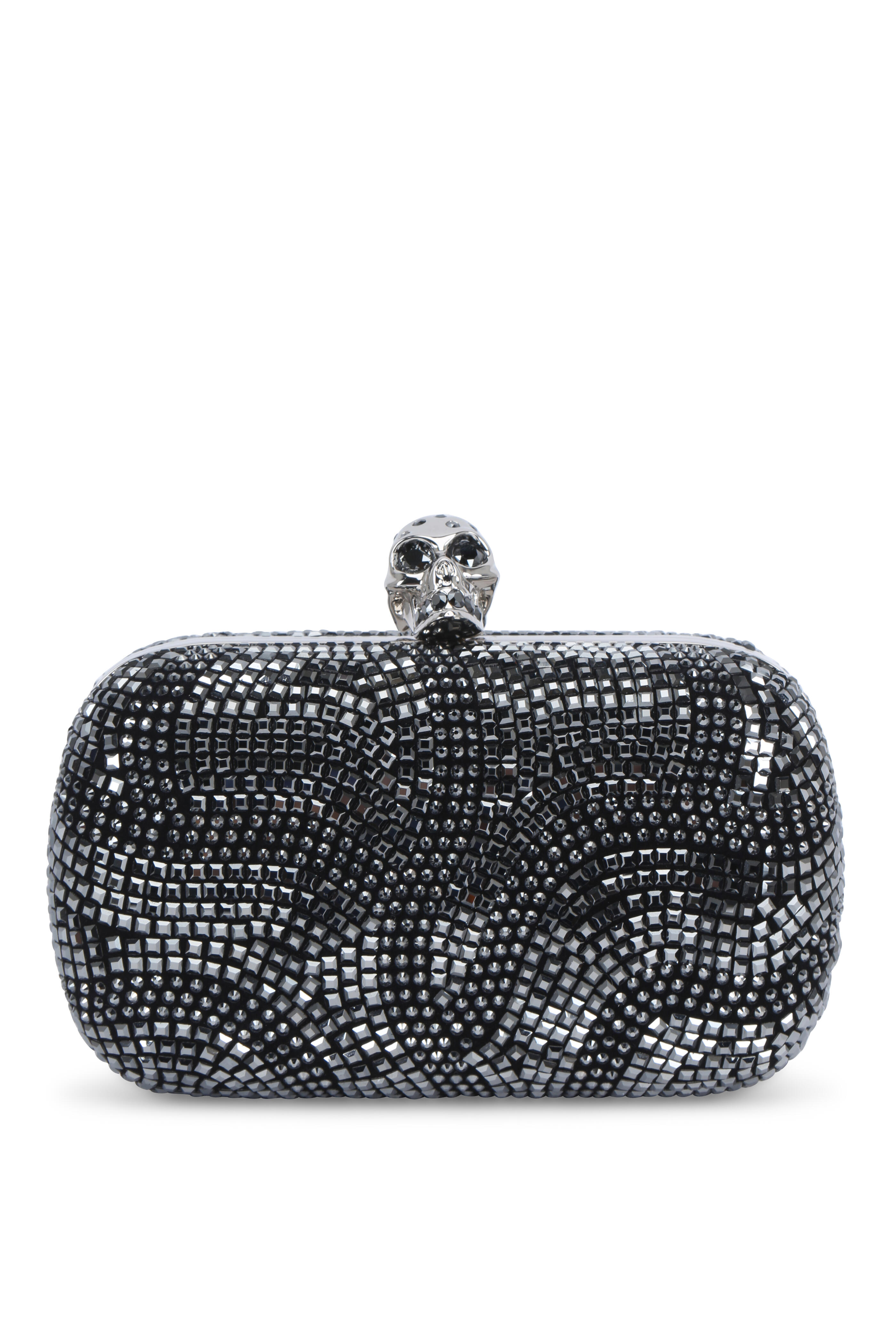 Alexander mcqueen discount crystal clutch