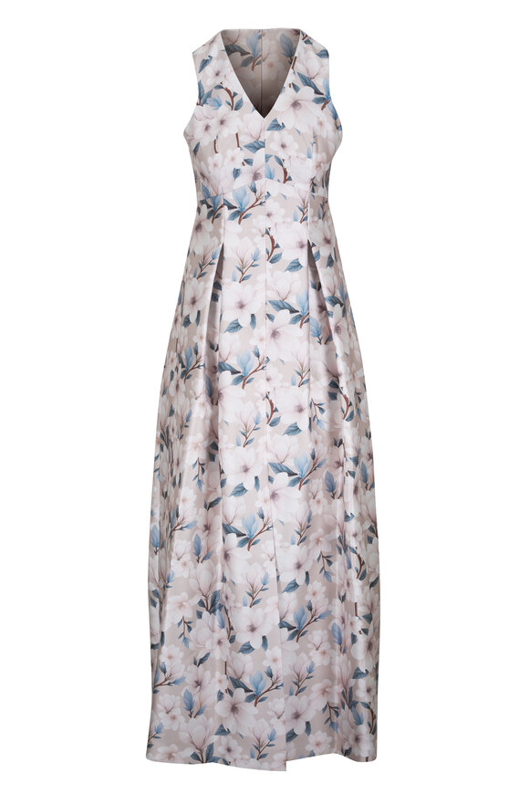 Sachin Babi Brooklynne Floral Print Gown - view 1