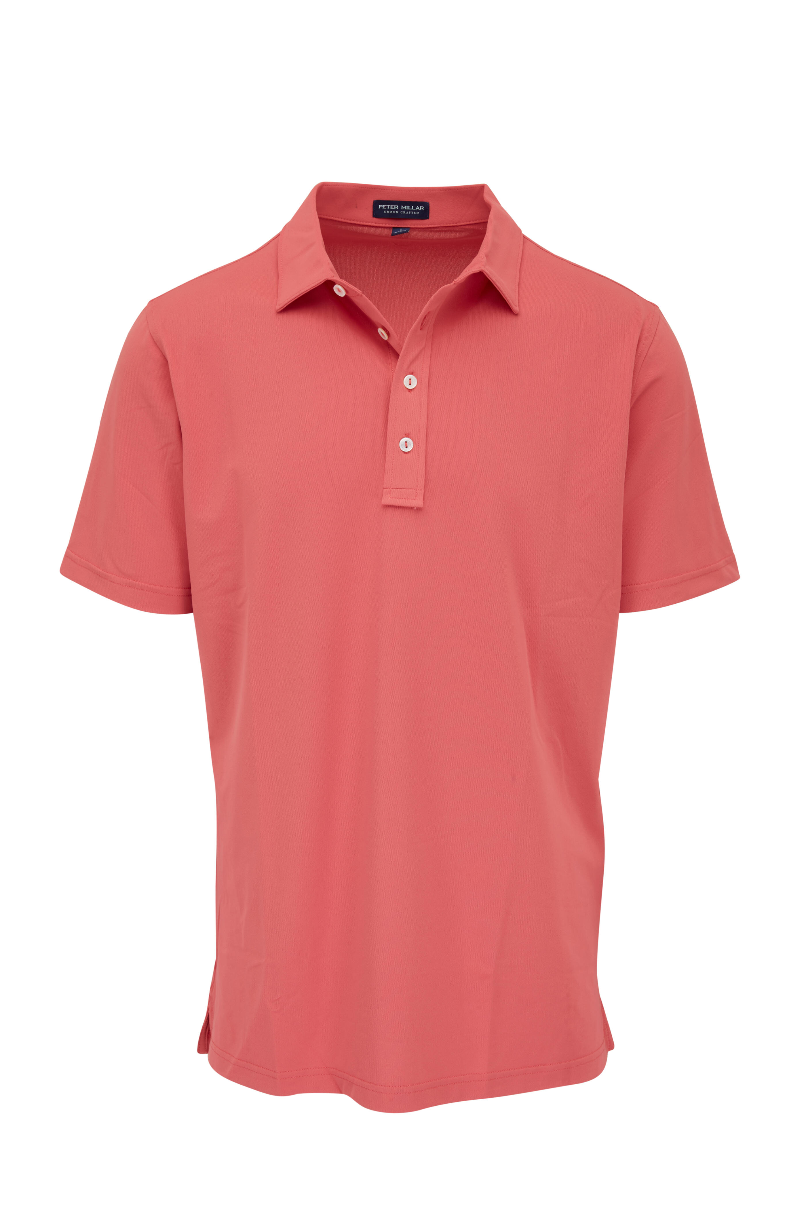 Peter Millar - Soul Performance Cape Red Mesh Polo