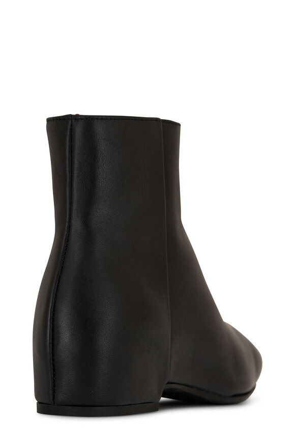 Aquatalia - Ulyssa Black Calfskin Ankle Boot, 30mm