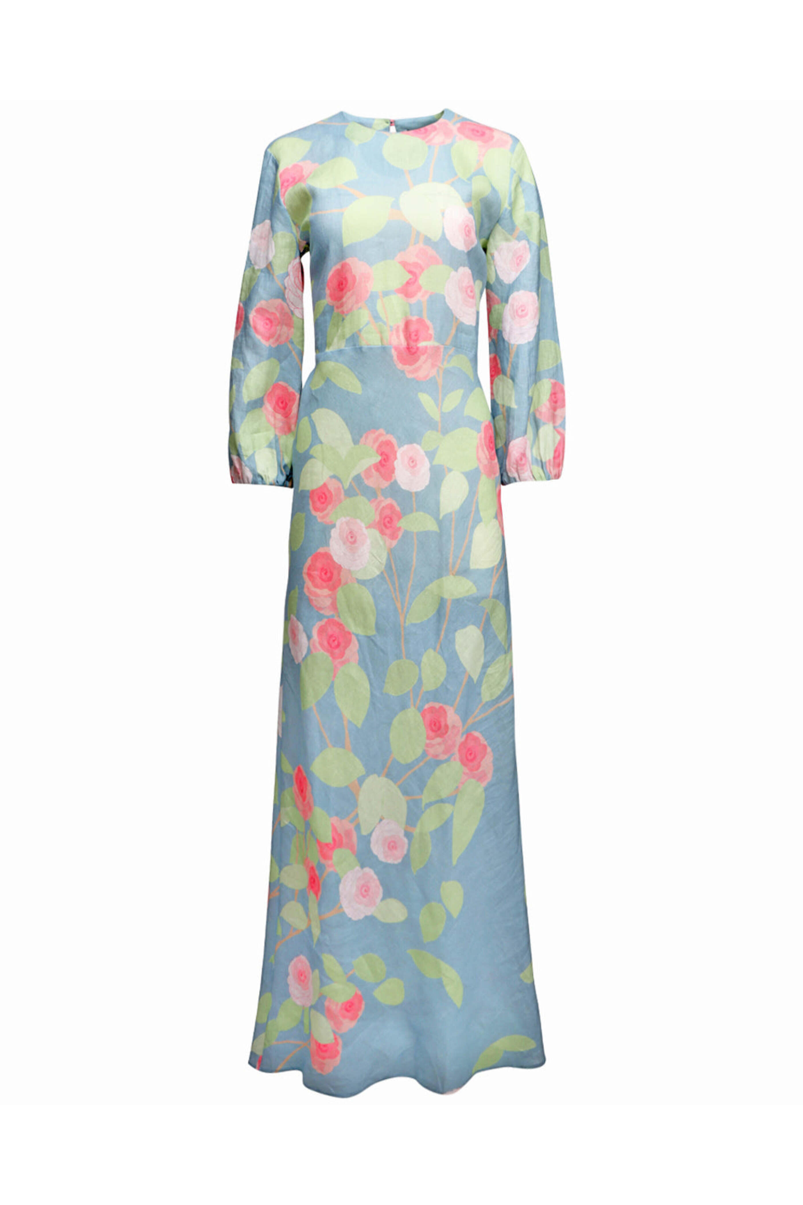 Bernadette - Camelia Blue Berna Maxi Dress