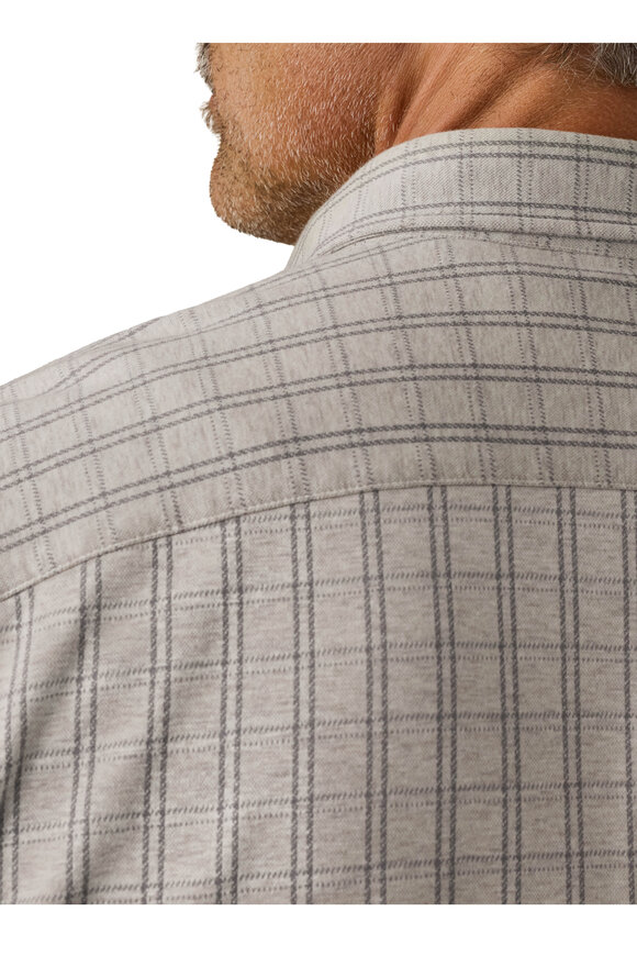Faherty Brand Sand Isle Check Coastline Knit Shirt - view 4