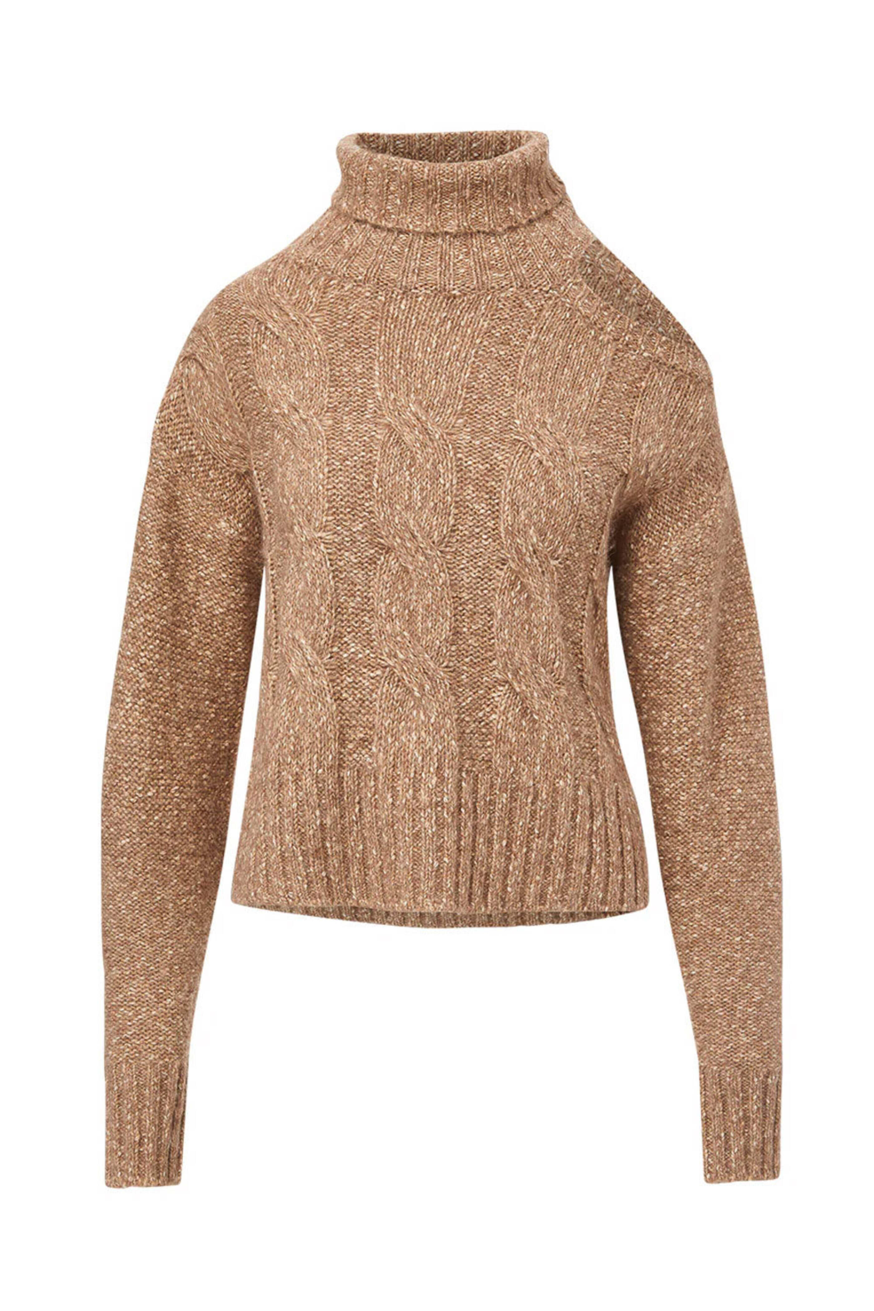 Veronica Beard - Gold Selleck Cutout Turtleneck