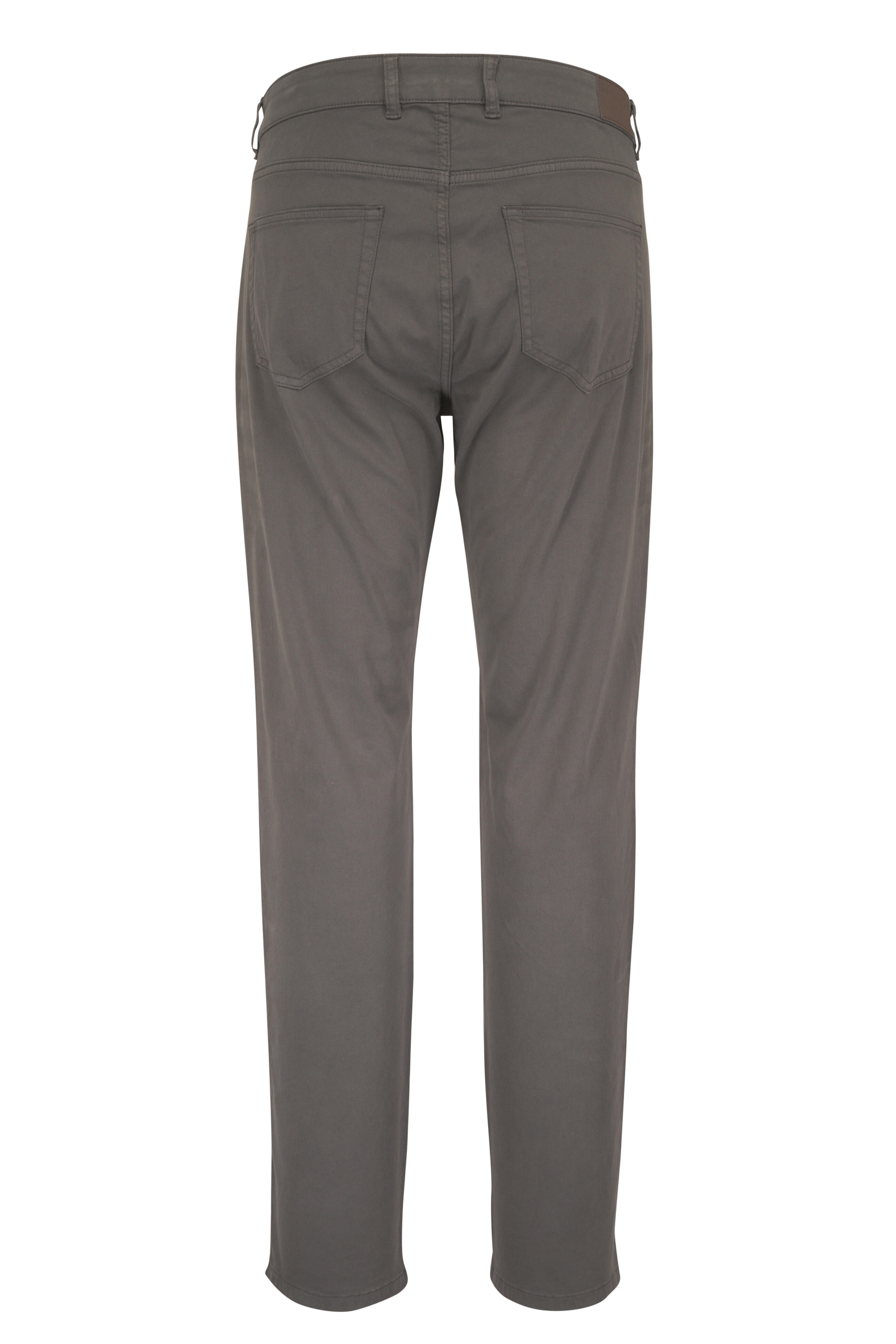 Peter Millar - Signature Sateen Charcoal Gray Five-Pocket Pant - view 2