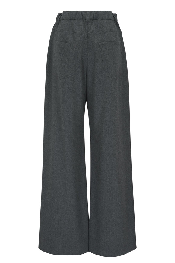 Brunello Cucinelli - Gray Wool & Cashmere Pant 