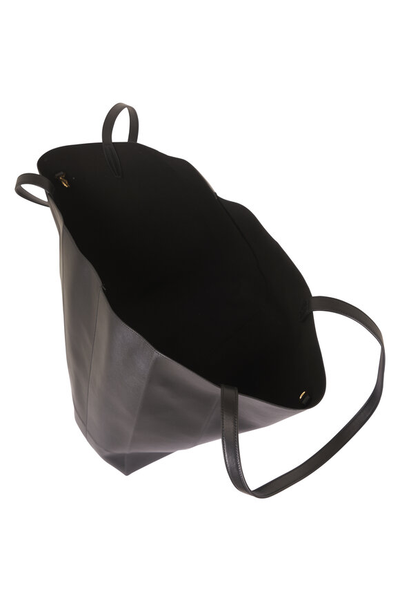 Totême Roam Black Leather Tote - view 5