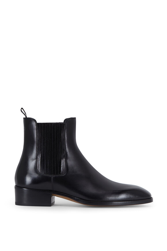 Tom Ford - Black Leather Chelsea  Boot