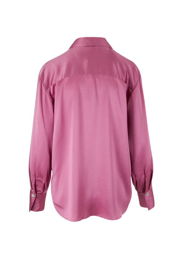 Vince - Camellia Silk Relaxed Fit Blouse