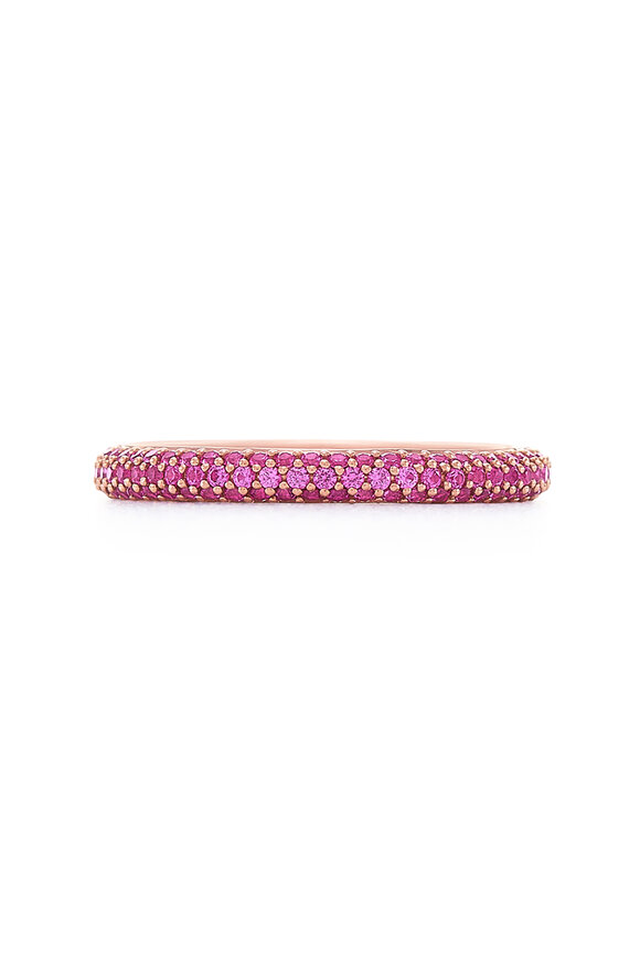 Kwiat - Moonlight Collection Pink Gold & Ruby Ring 