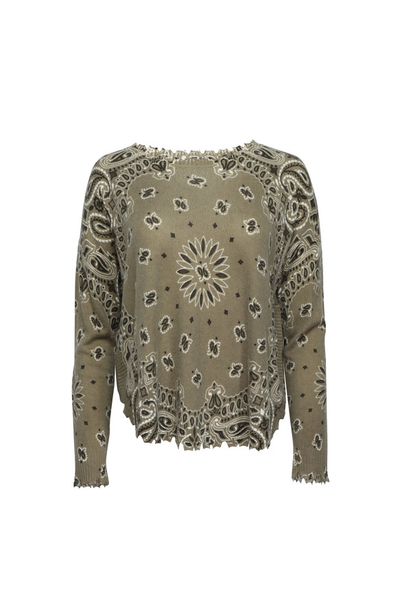 Kujten Mela Khaki Bandana Sweater