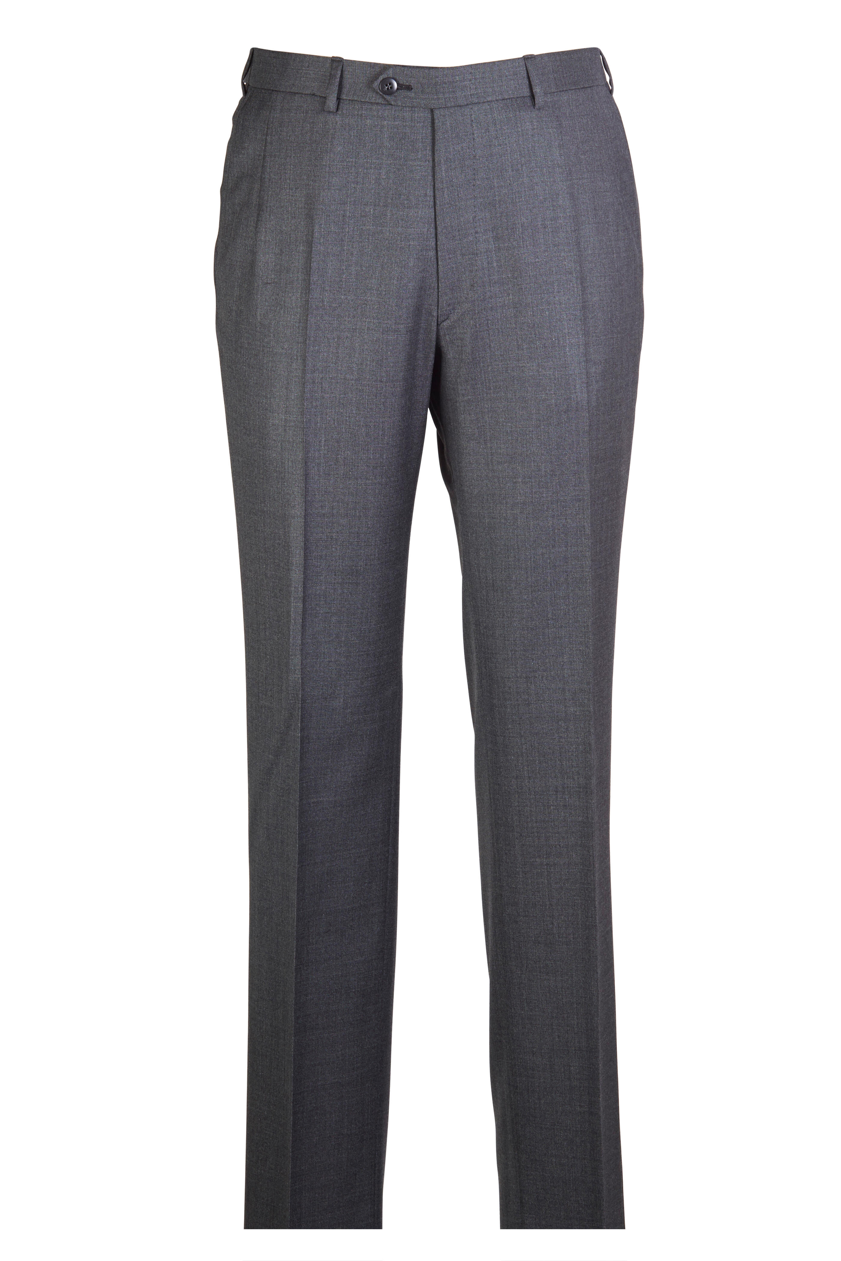 Brioni - Gray Sharkskin Wool Suit