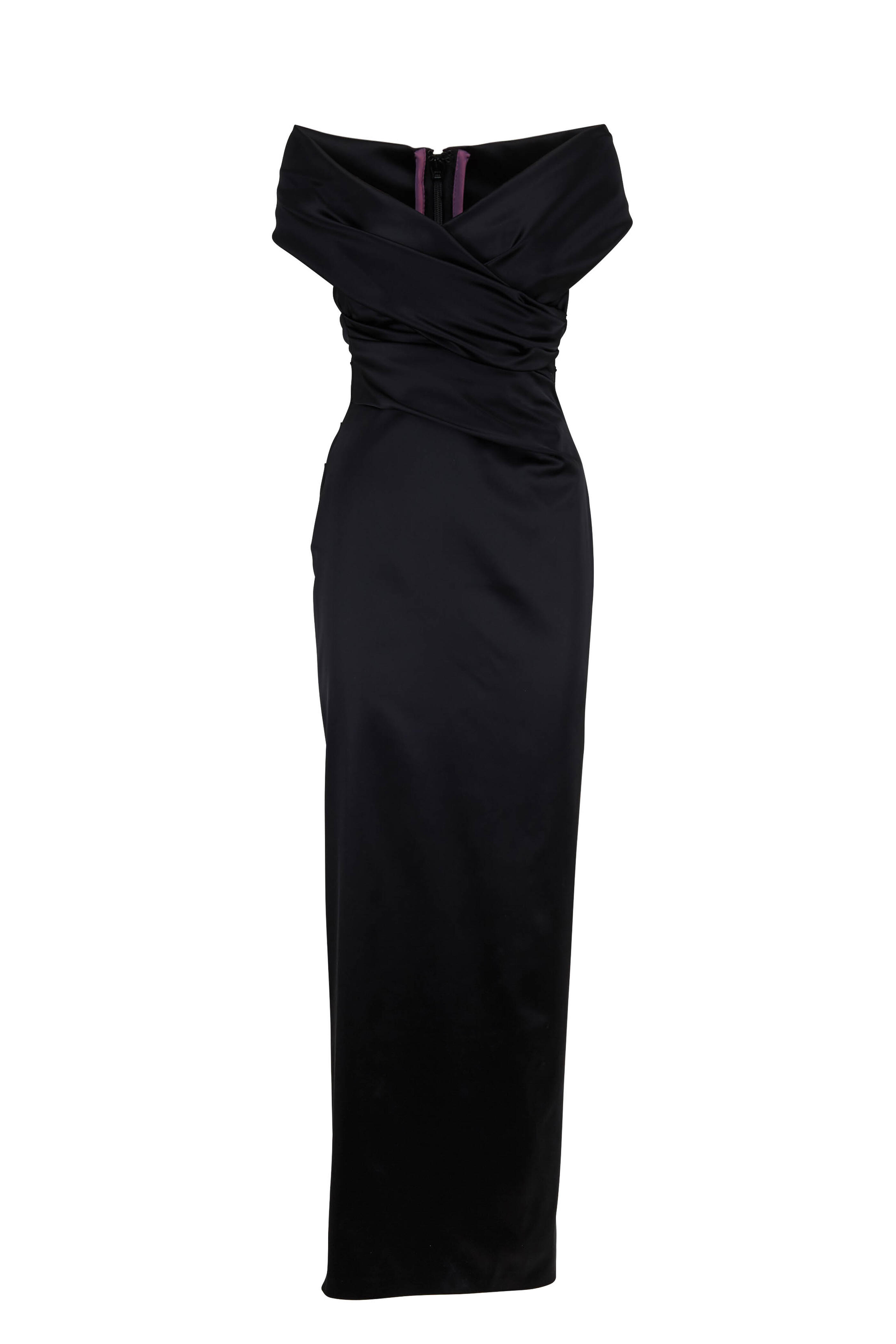 talbot runhof black dress Talbot Runhof - Tokara4 Black Gown