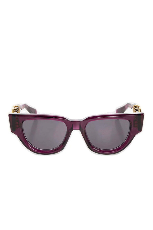 Valentino Garavani - V-Grace Sunglasses in Bordeaux