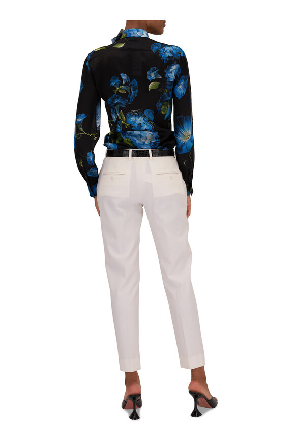 Dolce & Gabbana - Ivory Slim Leg Suit Pant 