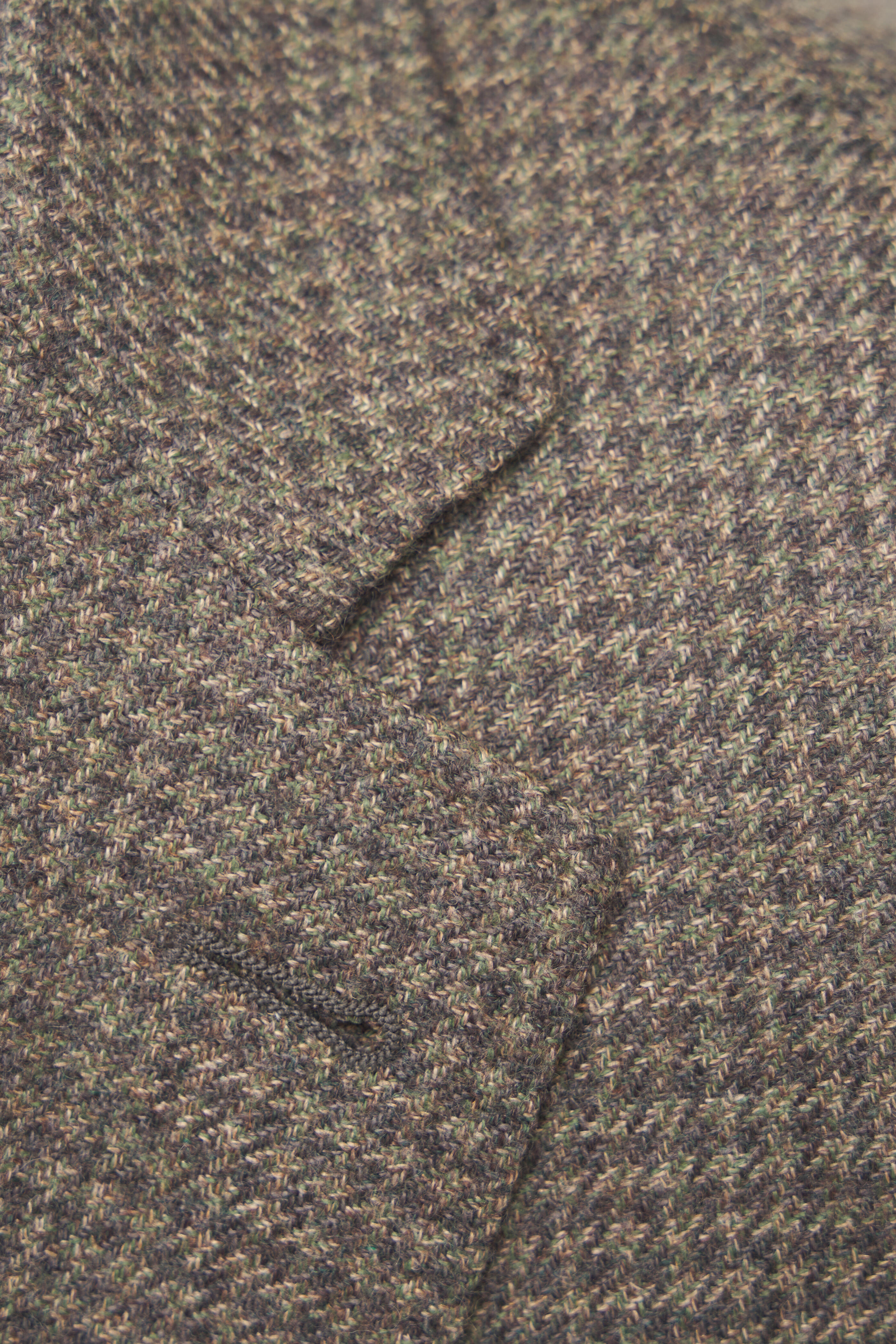 Canali - Kei Moss & Brown Houndstooth Cashmere Sportcoat