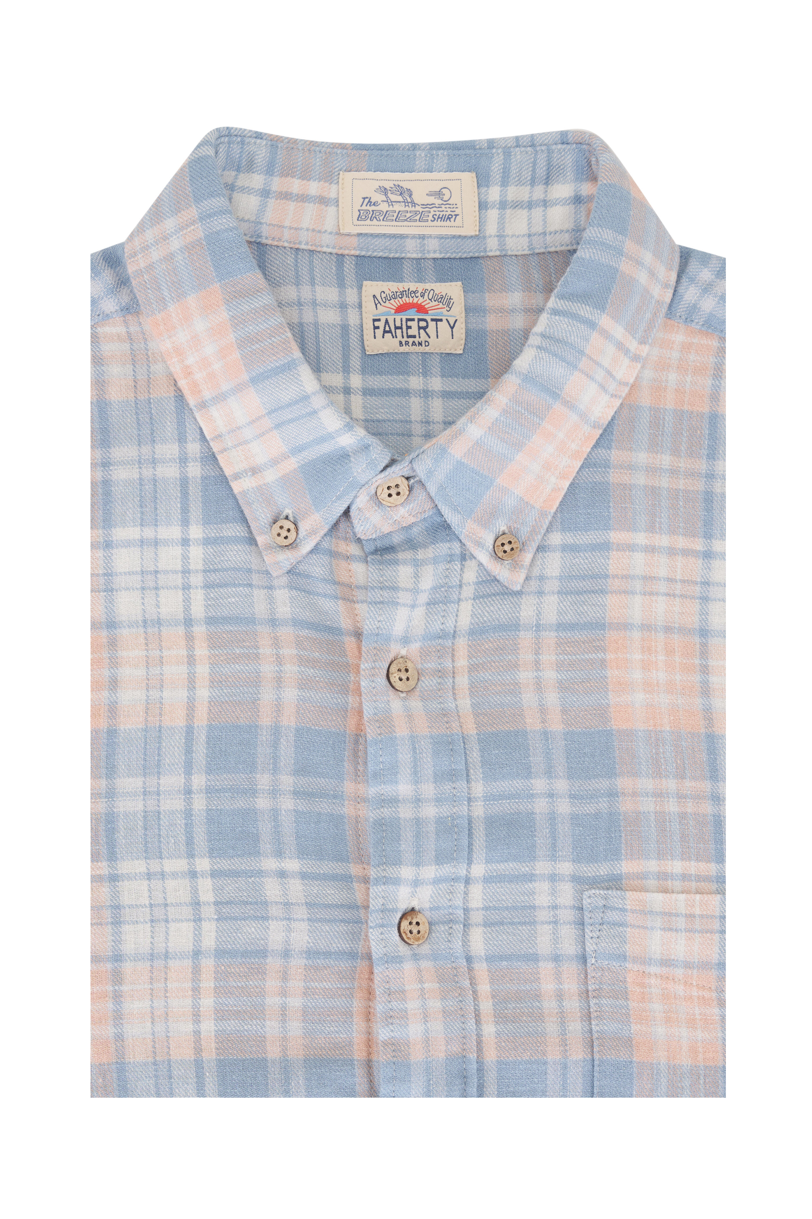 Faherty Brand - Autumn Plaid Multicolor Breeze Sport Shirt