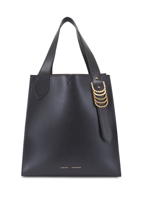 Dorothee Schumacher Dorothee Black Leather Tote Bag - view 4
